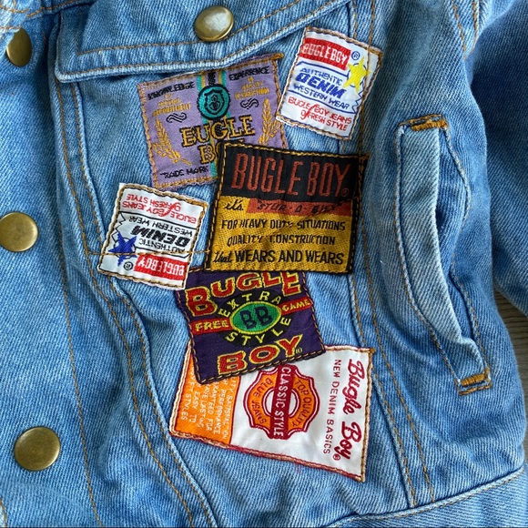 Vintage Bugle Boy Youth Denim Jacket - Picture 2 of 6